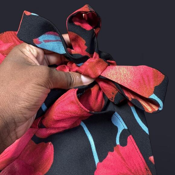 H&M multicolor floral midi skirt - Picture 4 of 5